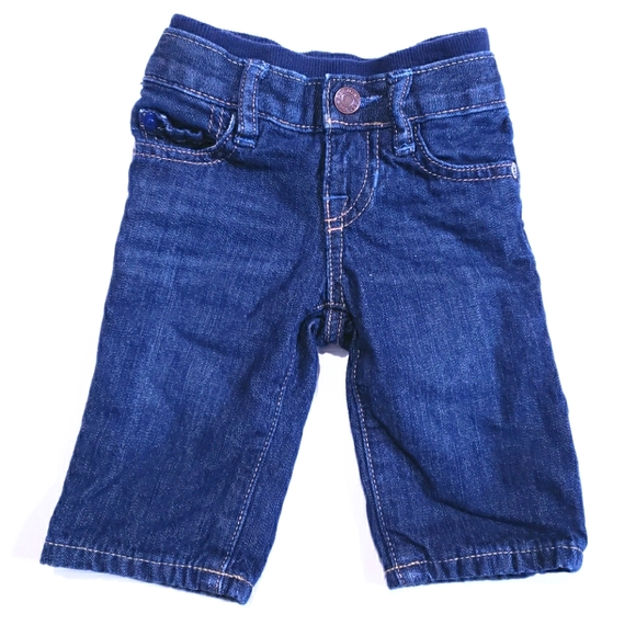 Other - 0-3M Jeans with elastic waistband